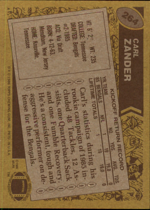 B3696- 1986 Topps FB #s 201-300 APPROXIMATE GRADE -You Pick- 15+ FREE US SHIP - Picture 279 of 445