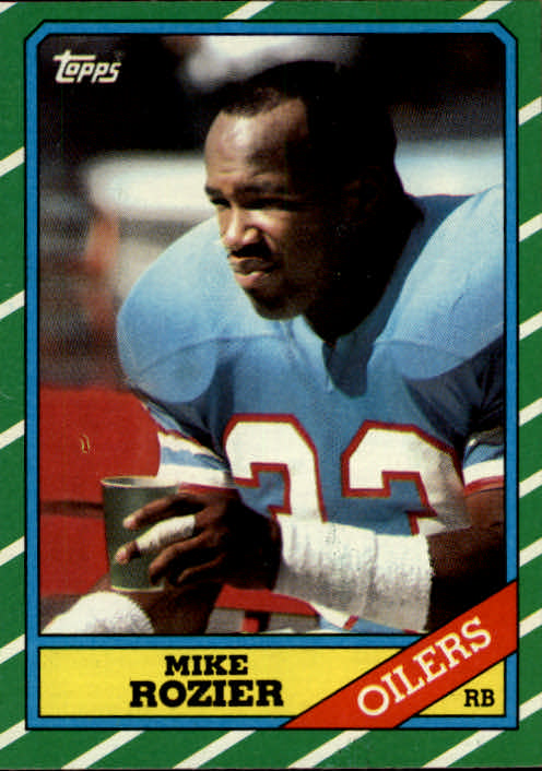 1986 Topps #351 Mike Rozier RC