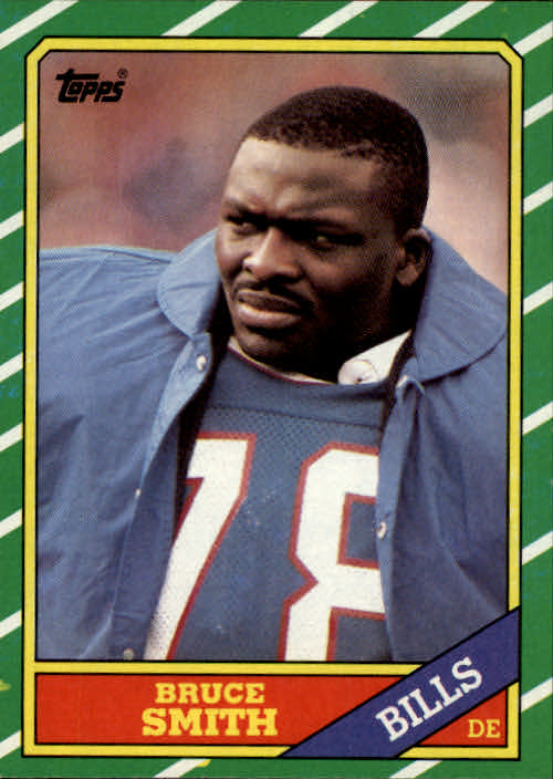 1986 Topps #389 Bruce Smith RC