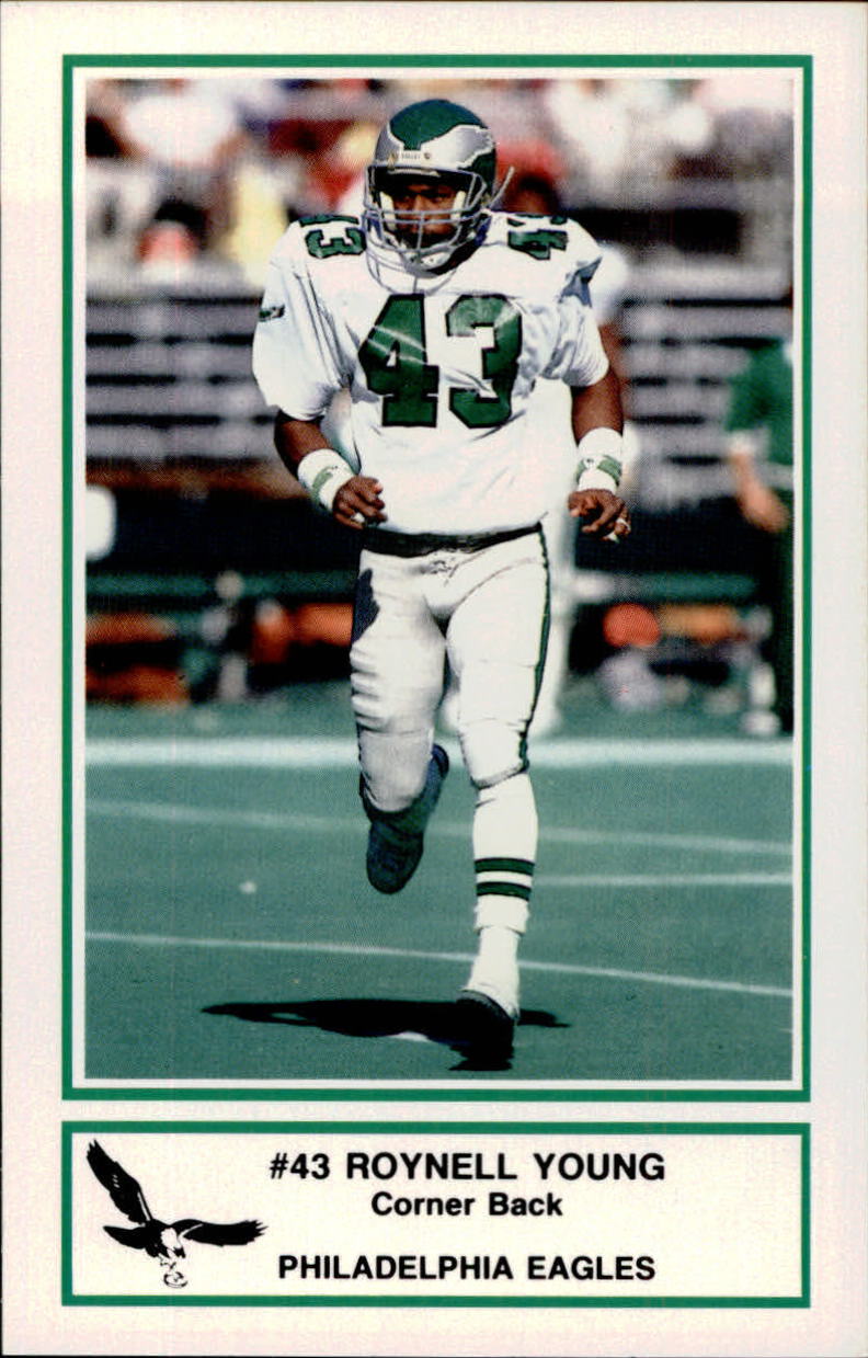1986 Eagles Police #9 Roynell Young