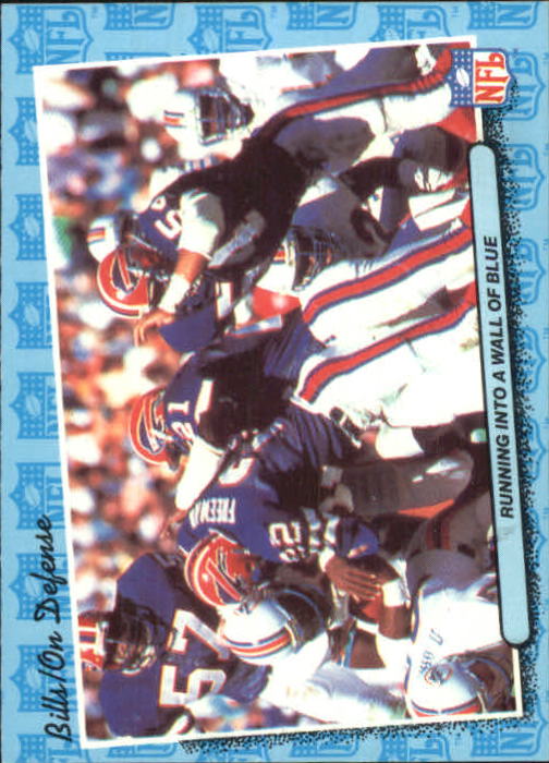 1986 Fleer Team Action #5 Buffalo Bills