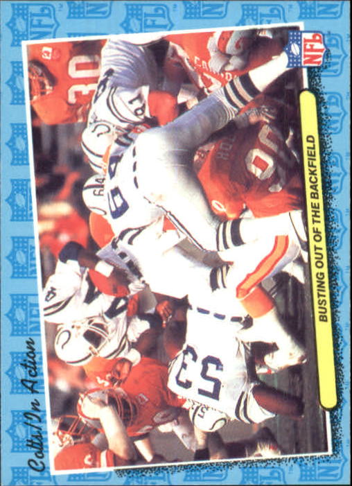 1986 Fleer Team Action #33 Indianapolis Colts