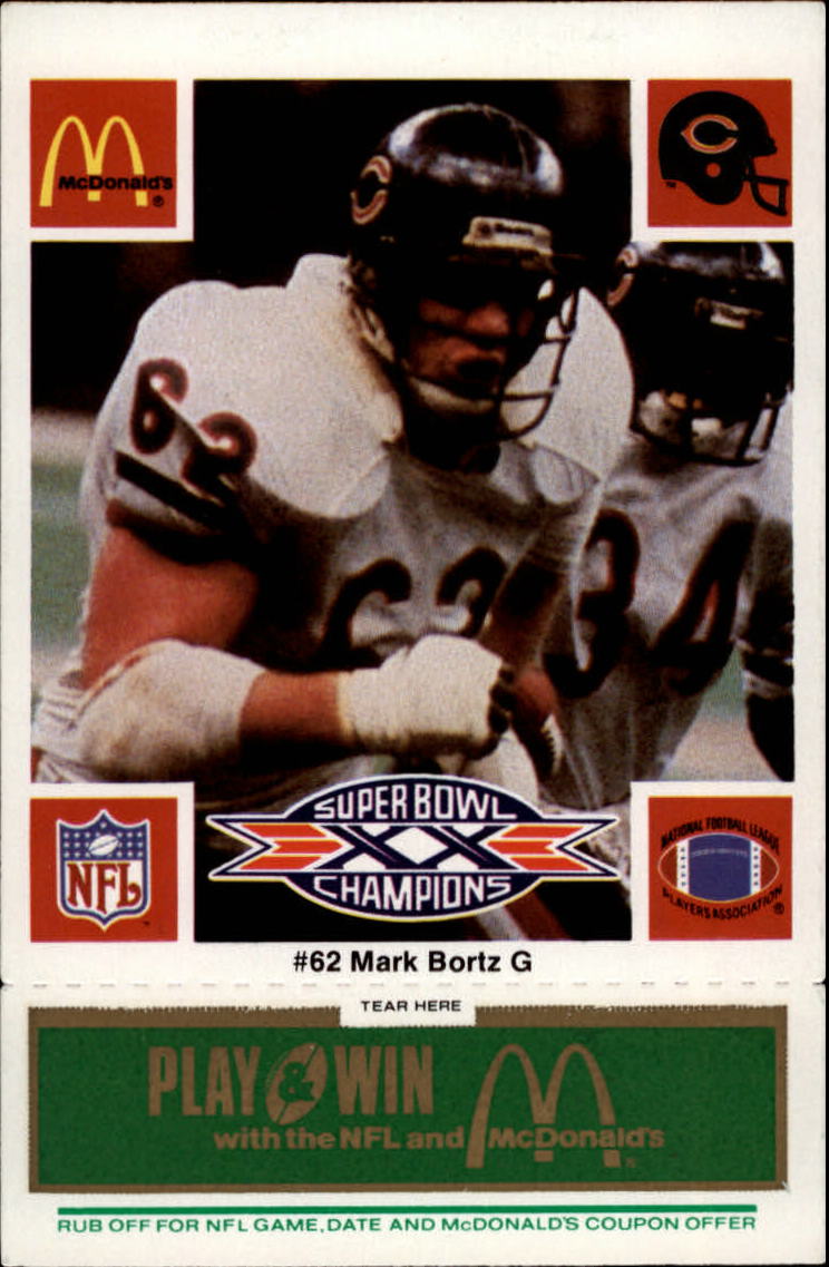 Mark Bortz All Football Cards