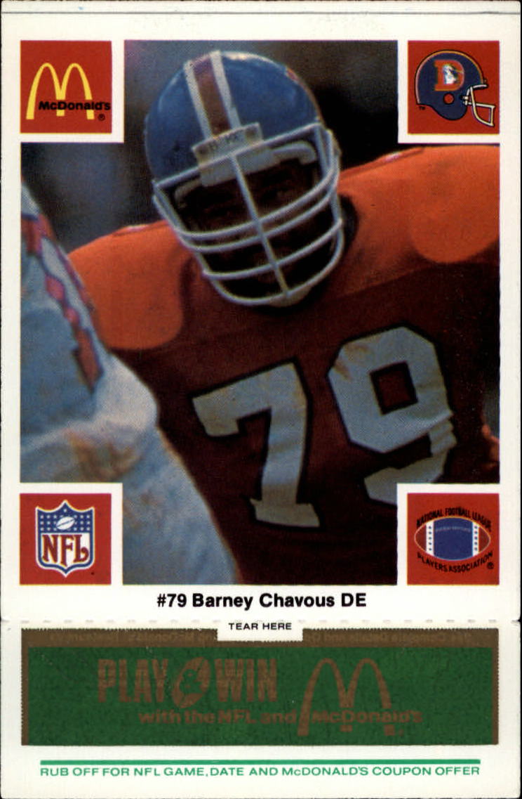 1985 Topps Barney Chavous