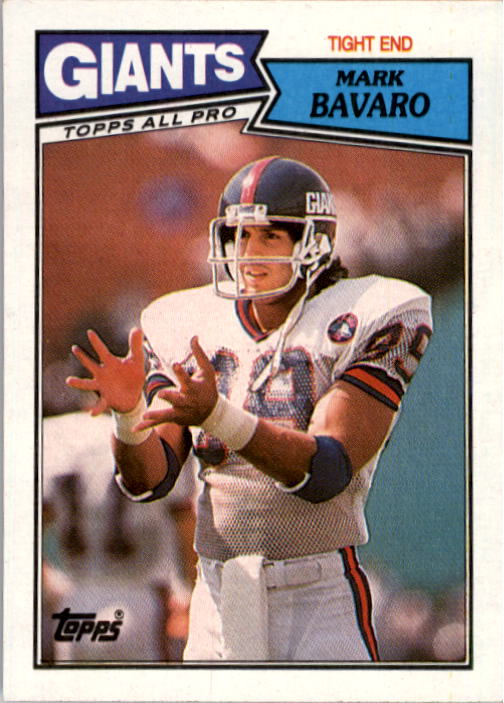 1987 Topps #17 Mark Bavaro AP