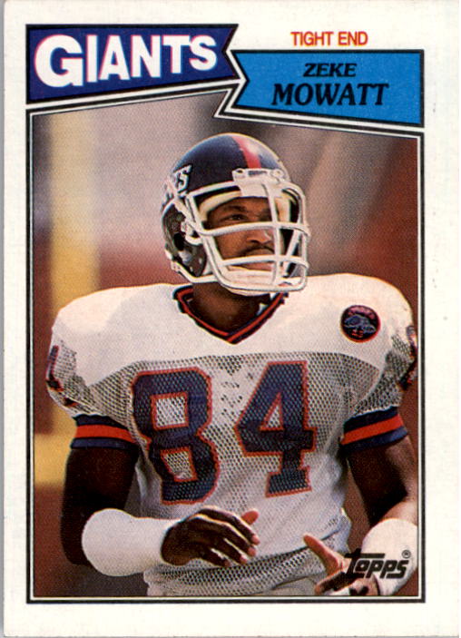 1987 Topps #18 Zeke Mowatt
