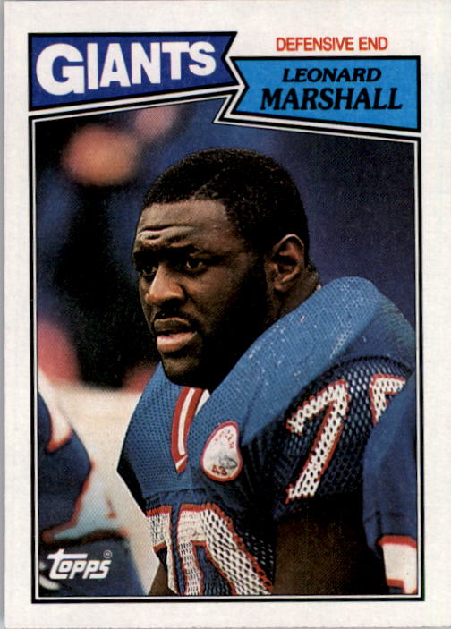 1987 Topps #23 Leonard Marshall