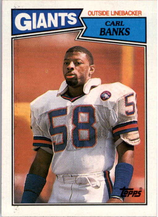 1987 Topps #24 Carl Banks