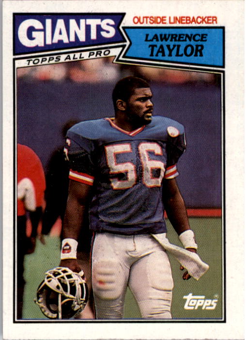 1987 Topps #26 Lawrence Taylor AP