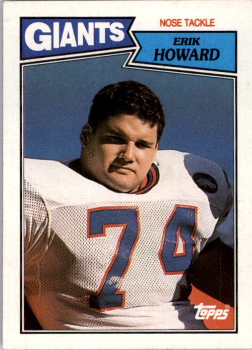 1987 Topps #29 Erik Howard RC
