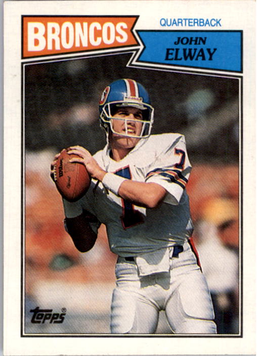 1987 Topps #31 John Elway