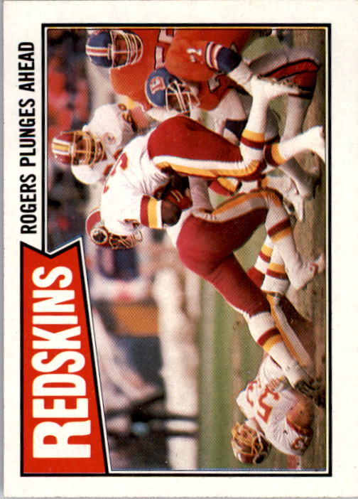1987 Topps #63 Redskins TL/(George Rogers Plunges)