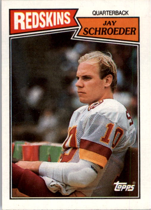 1987 Topps #64 Jay Schroeder