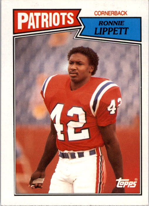 1987 Topps #109 Ronnie Lippett RC