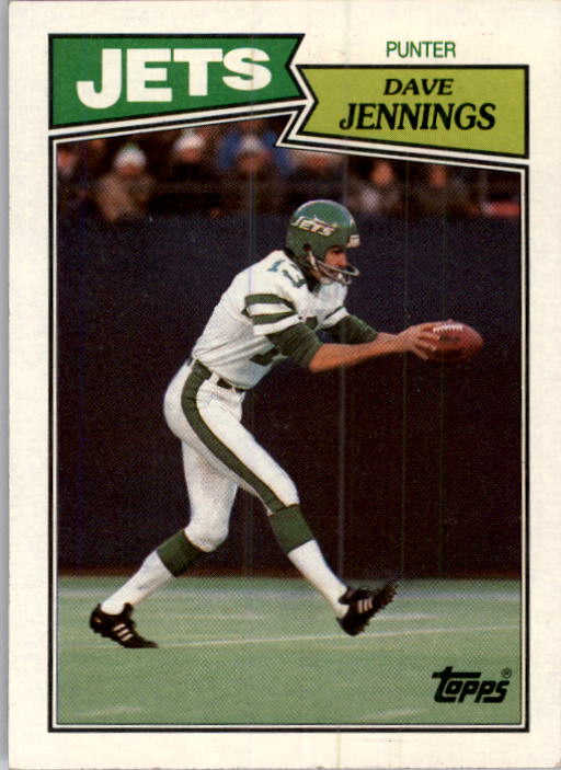 1987 Topps #140 Dave Jennings