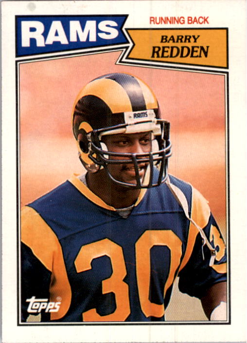 1987 Topps #147 Barry Redden
