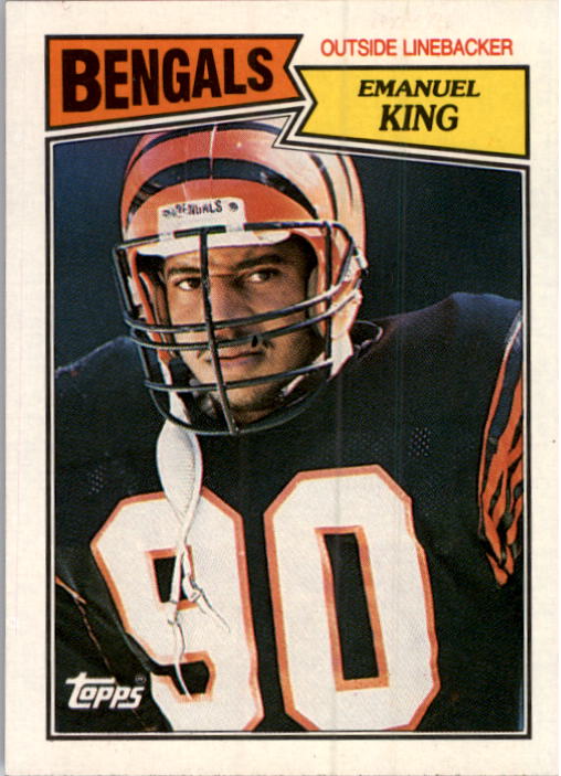 1987 Topps #196 Emanuel King