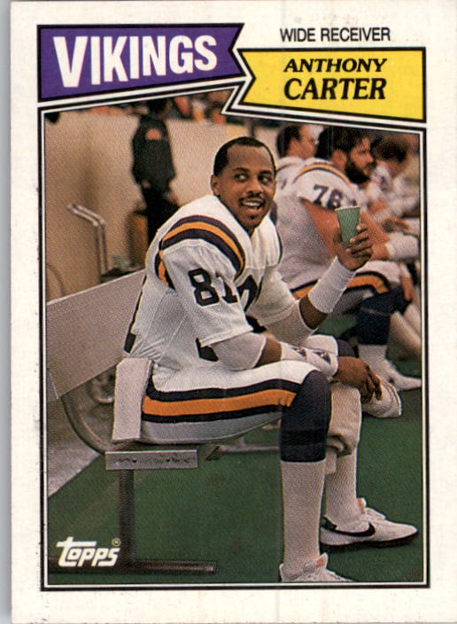 1994 Fleer Anthony Carter Minnesota Vikings #288