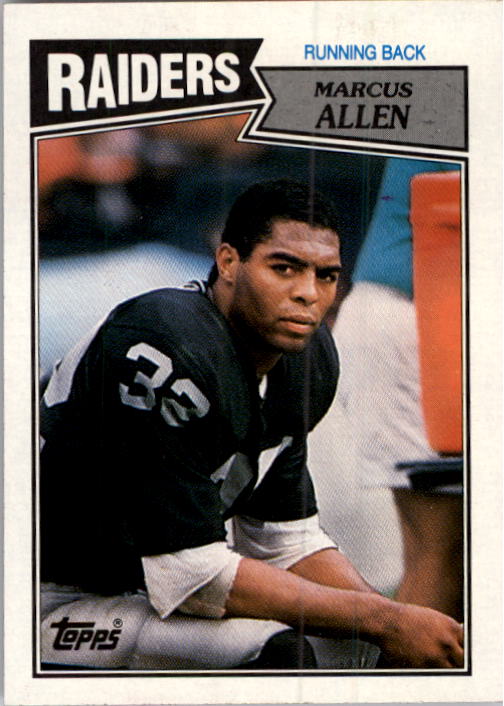 1987 Topps #215 Marcus Allen