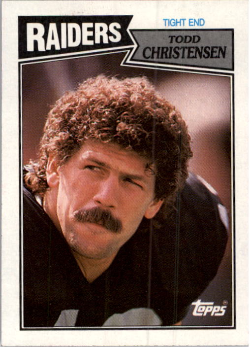 1987 Topps #218 Todd Christensen
