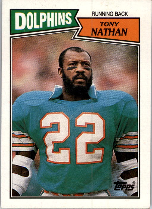 1987 Topps #235 Tony Nathan
