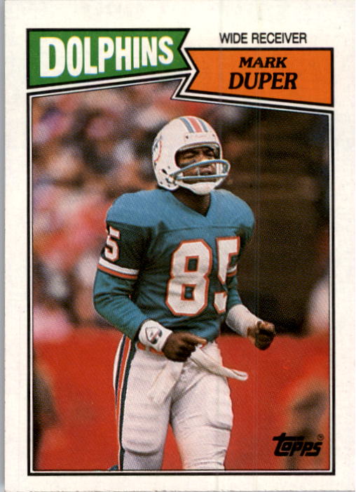 1987 Topps #236 Mark Duper