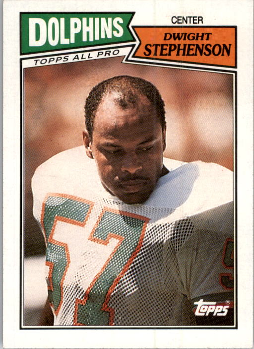 1987 Topps #242 Dwight Stephenson