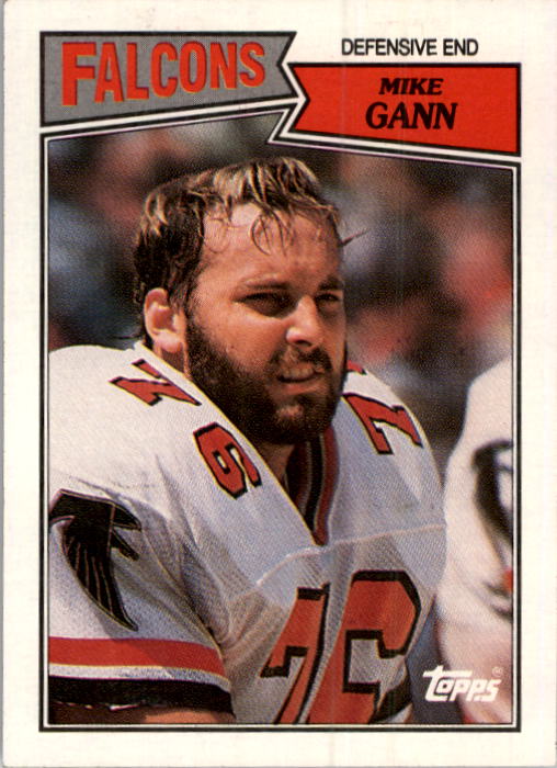 1987 Topps #256 Mike Gann RC