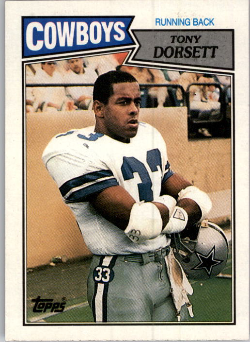 1987 Topps #263 Tony Dorsett