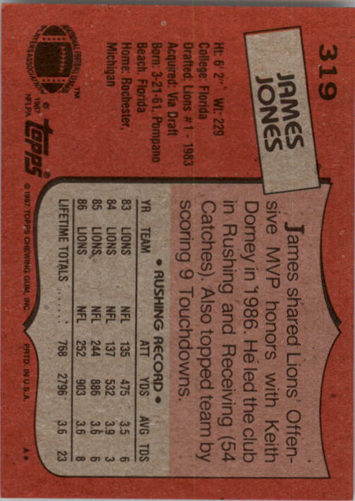 1987 Topps Football (Pick Card From List 251-396) C96 05-25 - Picture 123 of 259