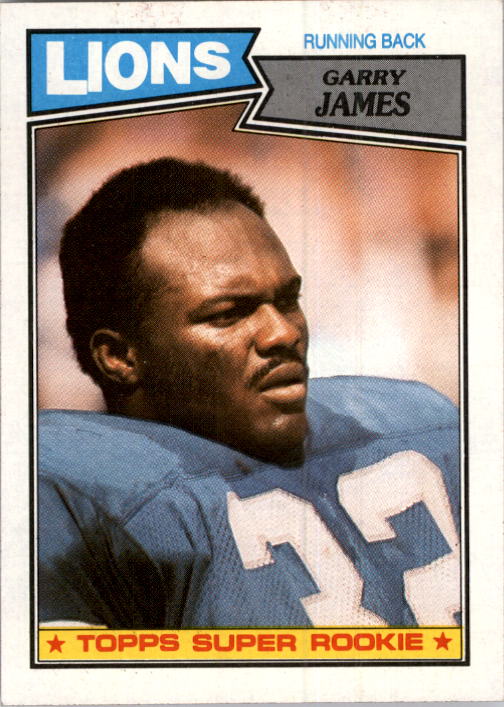 1987 Topps #320 Garry James