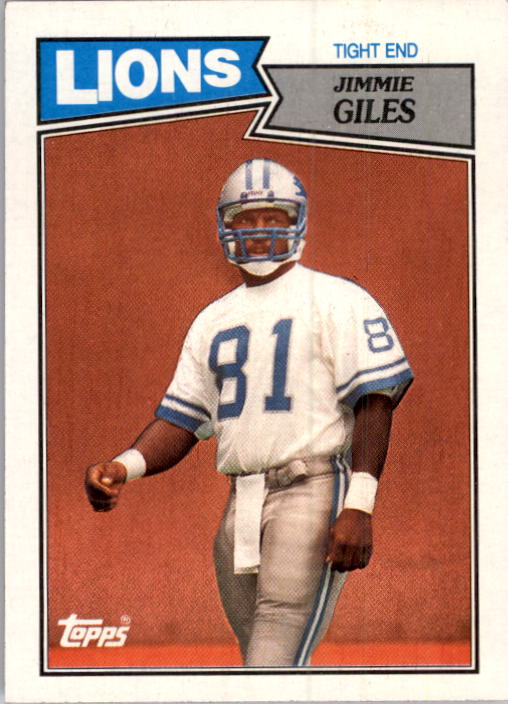 1987 Topps #324 Jimmie Giles