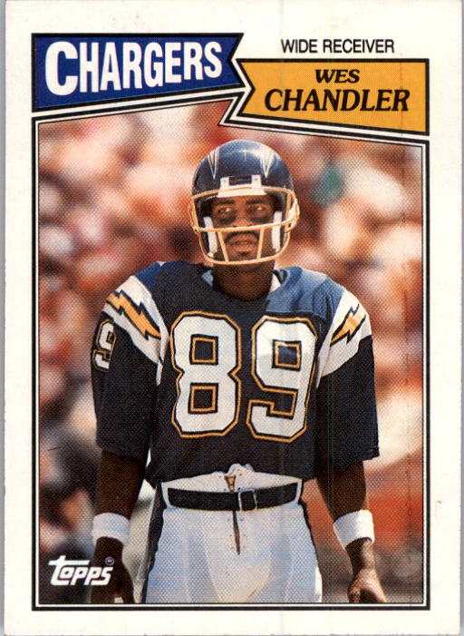 1987 Topps #342 Wes Chandler