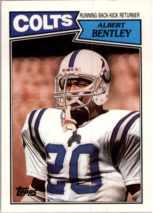 1987 Topps #376 Albert Bentley