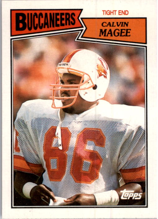 1987 Topps #389 Calvin Magee
