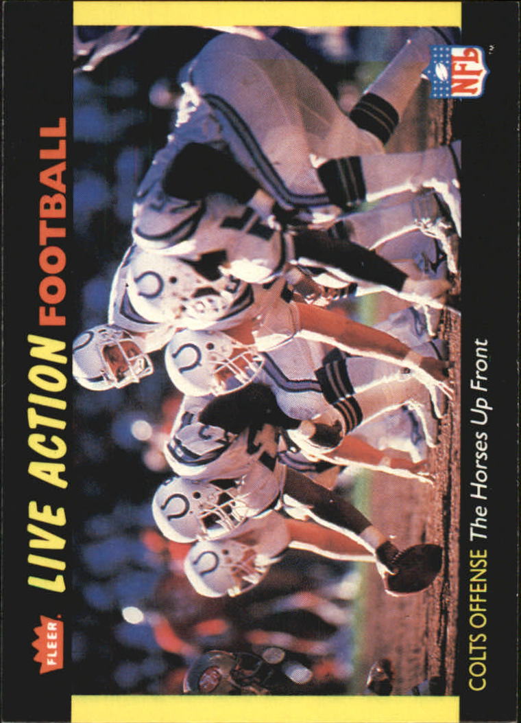 1987 Fleer Team Action #21 Indianapolis Colts