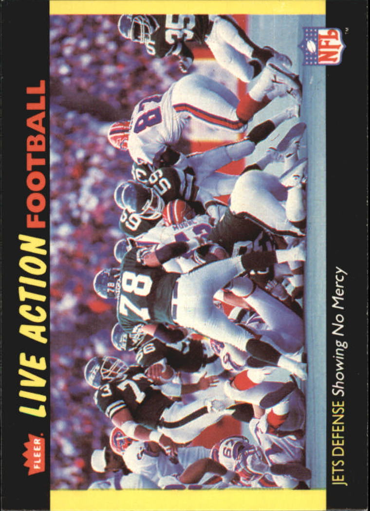 1987 Fleer Team Action #40 New York Jets