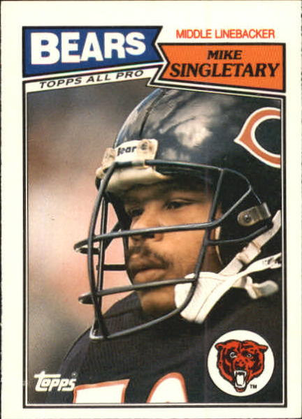 1987 Topps American/UK #15 Mike Singletary