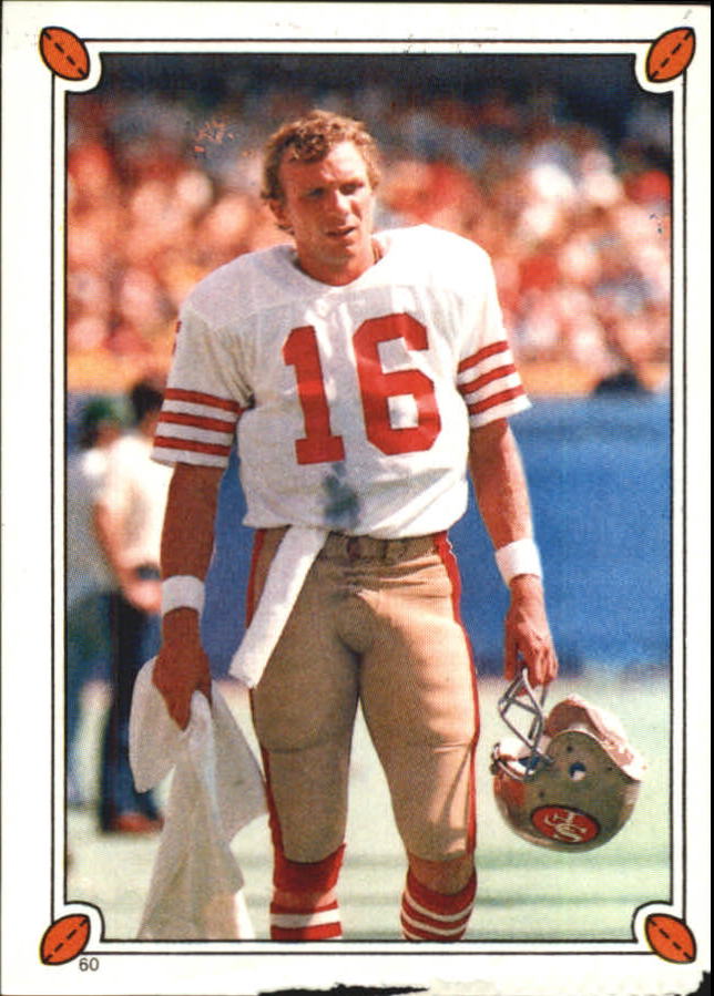 Joe Montana Sticker San Francisco 49ers San Francisco 49ers 