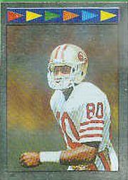 1987 Topps Stickers #140 Jerry Rice/ 154 Andre Tippett AP FOIL