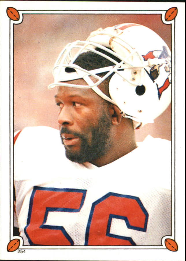 1987 Topps Stickers #254 Andre Tippett