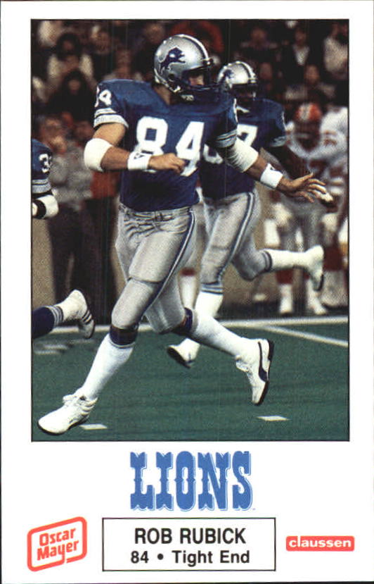 B6166- 1988 Lions Police Football Card #s 1-14 -You Pick- 15+ FREE US SHIP