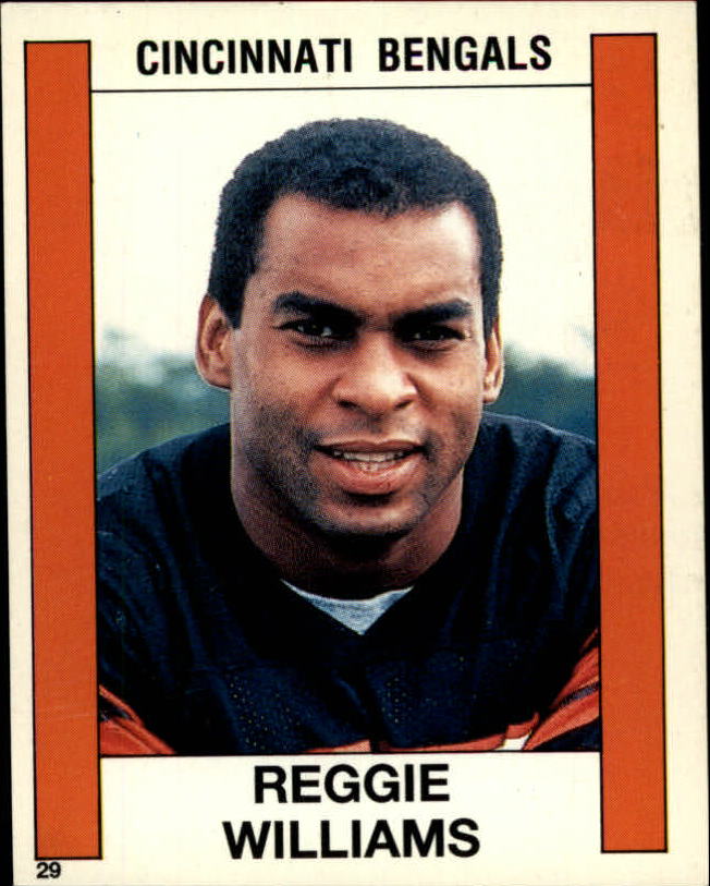 1988 Panini Stickers #29 Reggie Williams
