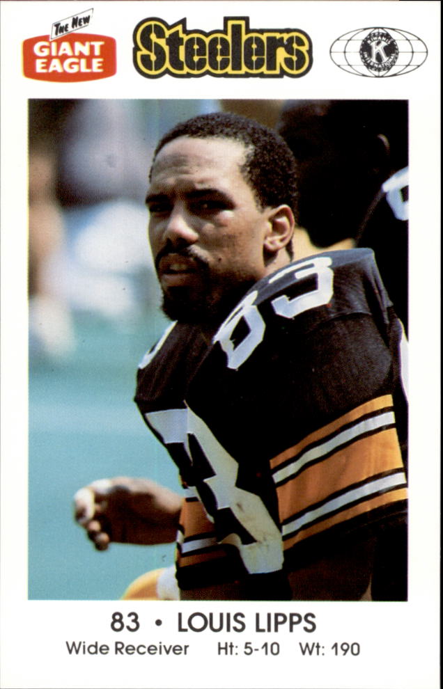 1988 Steelers Police #8 Louis Lipps - NM-MT - Steve Taft | Beckett ...