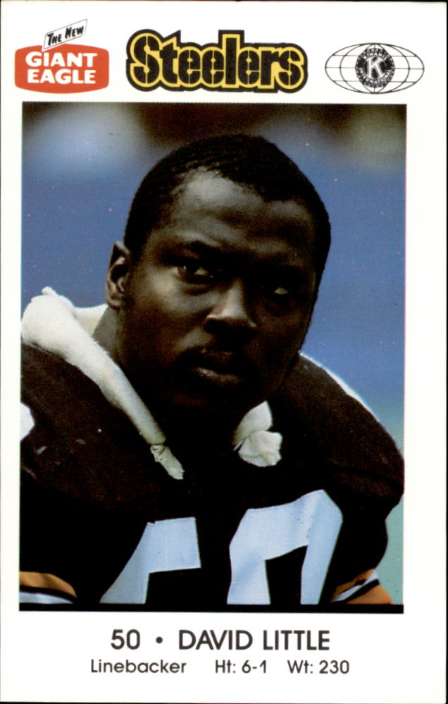 1988 Steelers Police #9 David Little - NM-MT - Steve Taft | Beckett ...