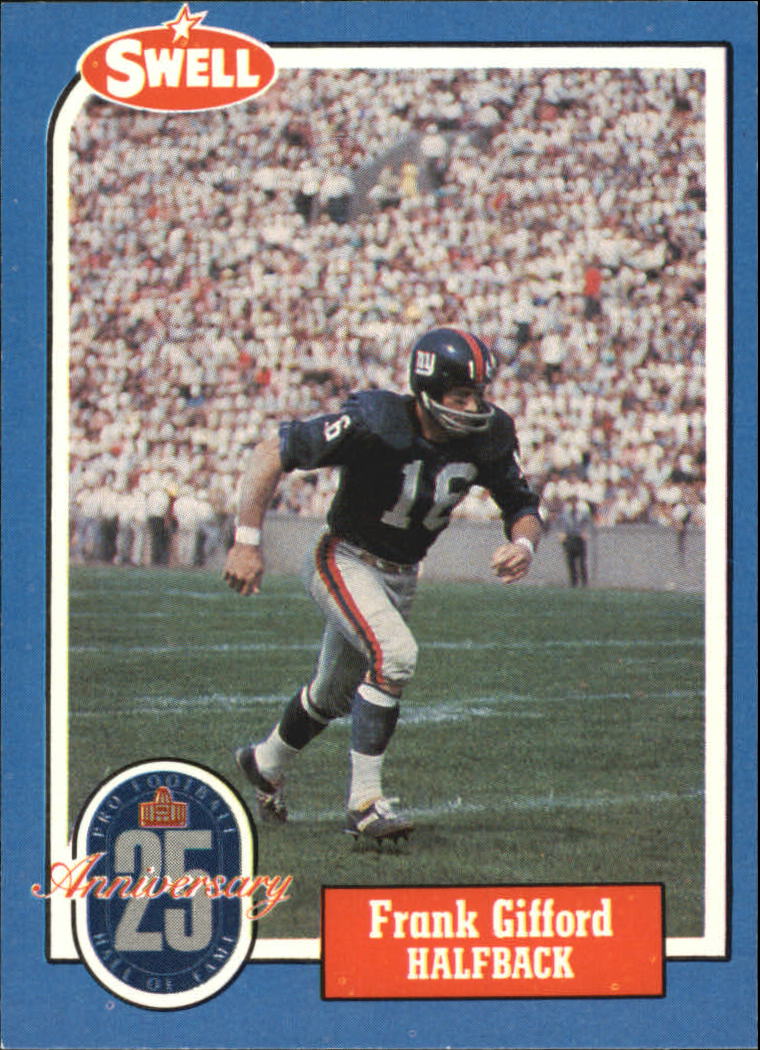 1988 Swell Greats #43 Frank Gifford 77