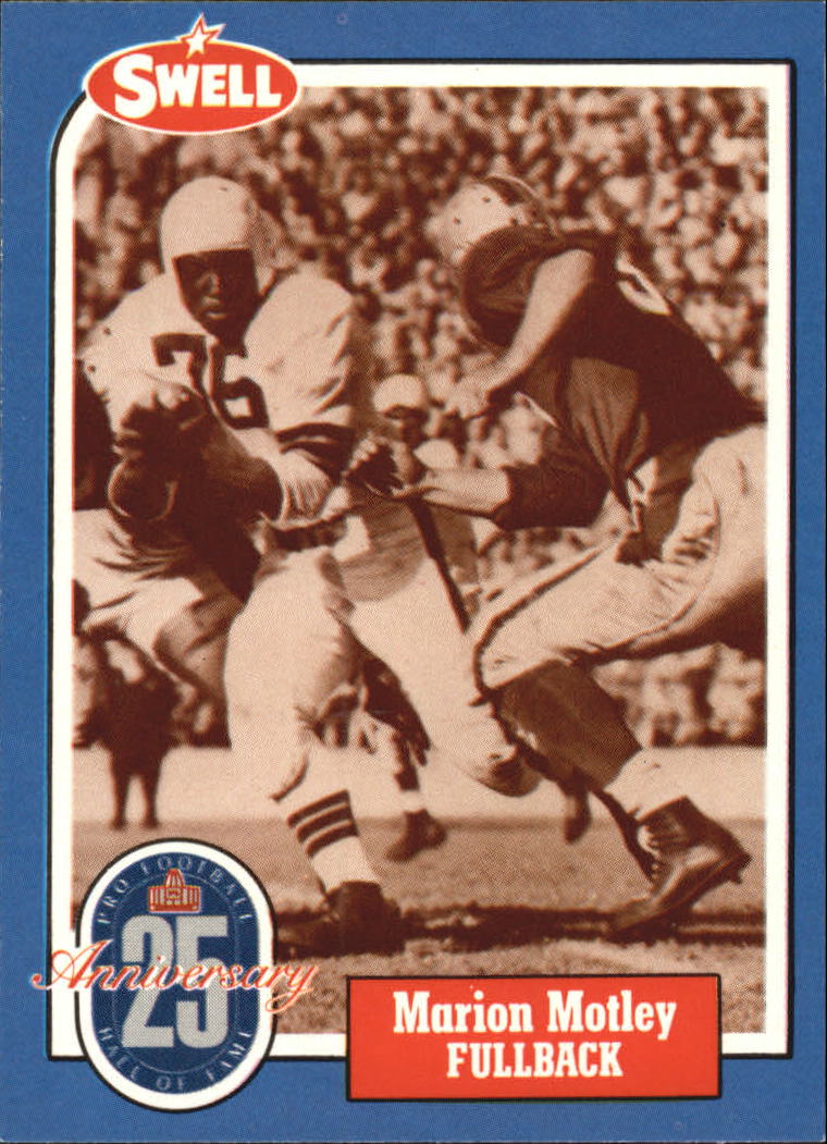 1988 Swell Greats #87 Marion Motley 68