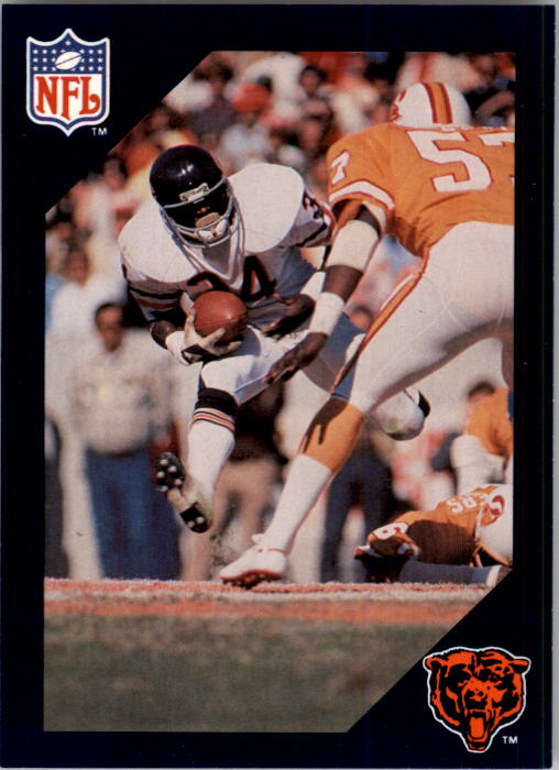 1988 Walter Payton Commemorative #70 1980 Game-By-Game