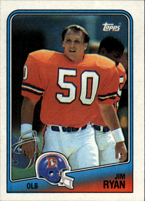 1988 Topps #22 - Sammy Winder / Vance Johnson / Mike Harden / Rulon Jones /  Karl Mecklenburg / Jim Ryan Broncos Leaders 8 - NM/MT