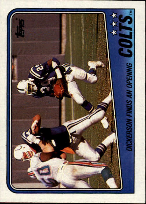 1988 Topps #116 Colts TL/(Eric Dickerson Finds Opening)